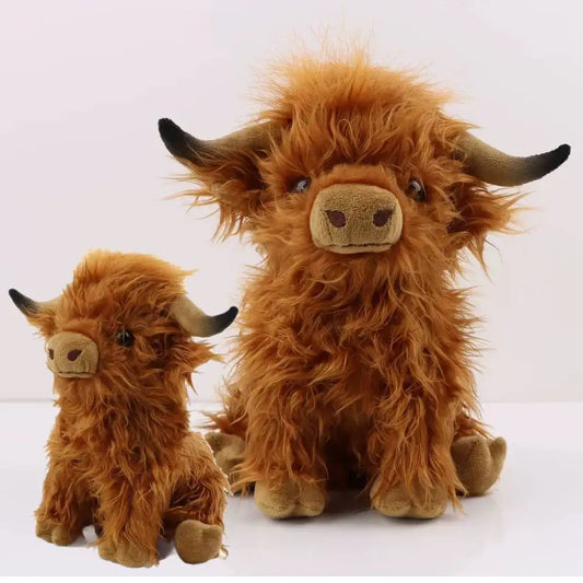Guangdong Highland Cow Plush Toy Soft Stuffed Animal