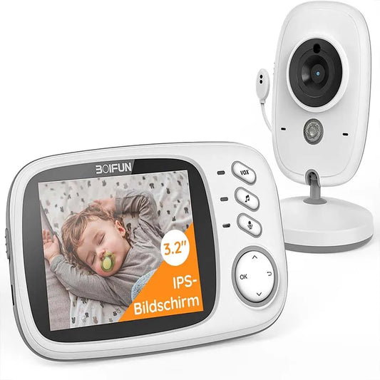 BOIFUN Wireless Baby Monitor With Camera VOX Night Vision Temperature Monitor